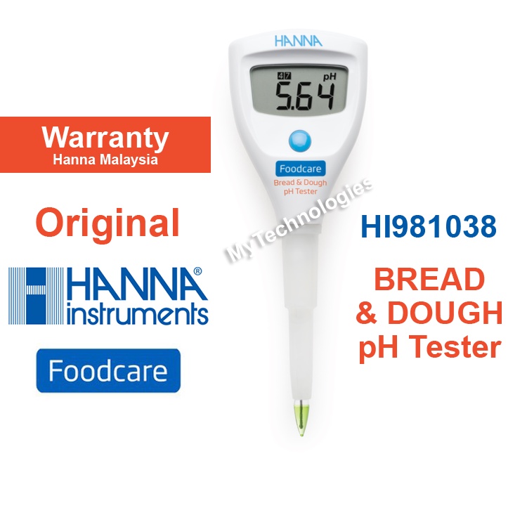 [new stock] Hanna Foodcare Bread and Dough pH Tester HI981038 Hanna