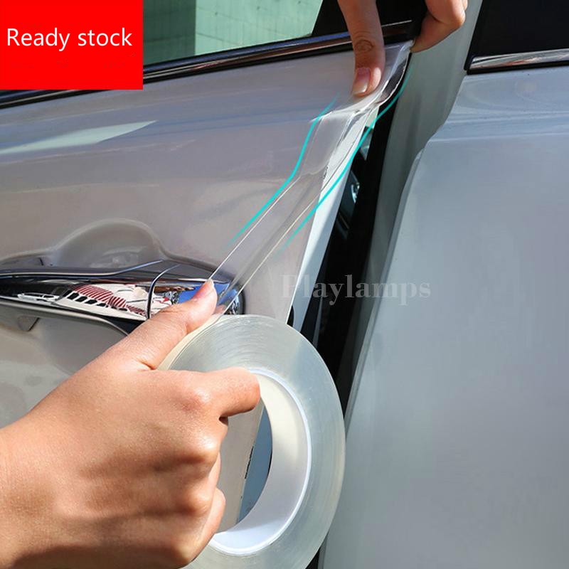 Car Stickers Auto Interior Protector Film Door Edge Protective Nano
