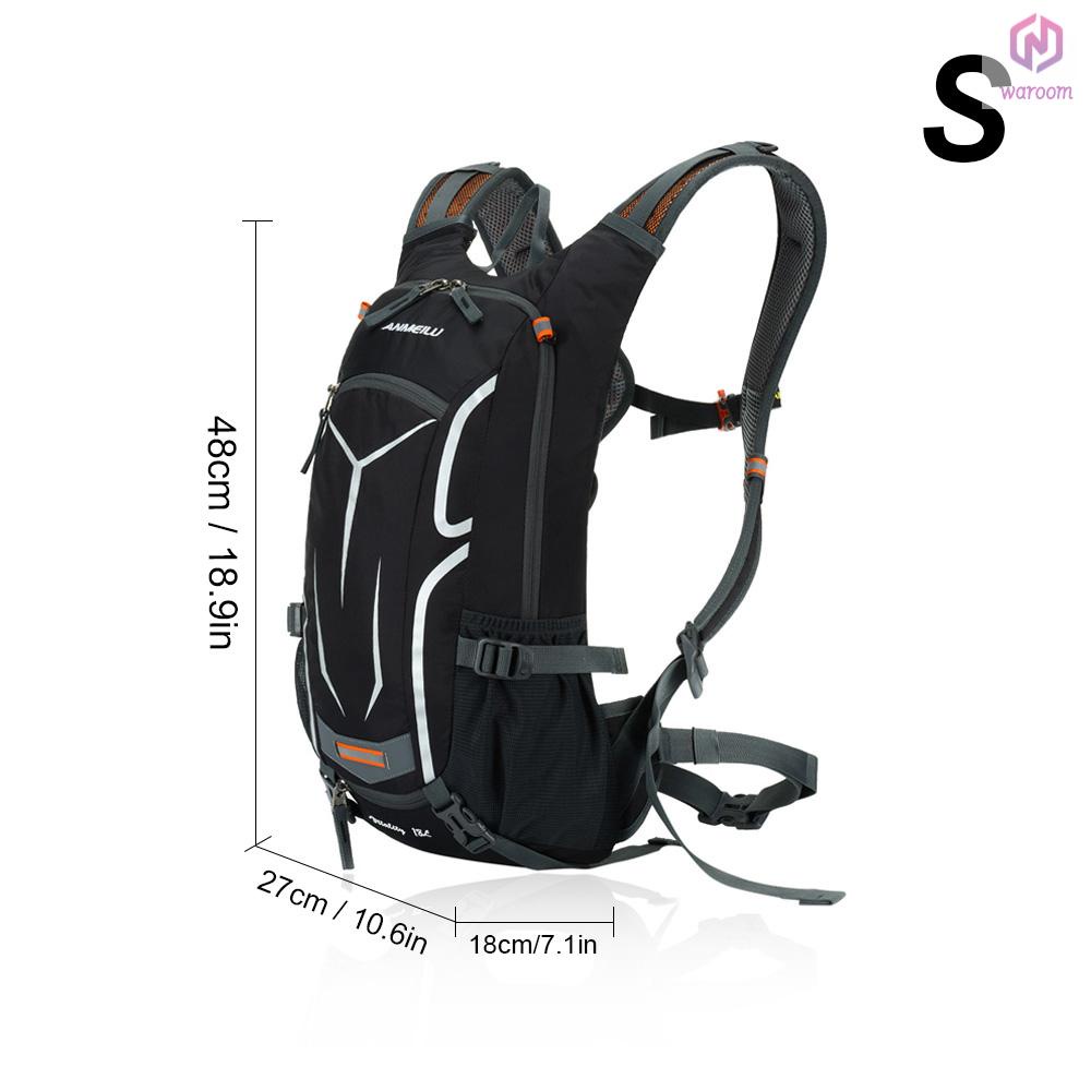 LOCALLION Cycling Backpack Biking Daypack Bike Rucksack Cycling Rucksack for Outdoor Sports Running Travelling Mountaineering Ultralight Breathable Hydration Pack Men Women 18L 