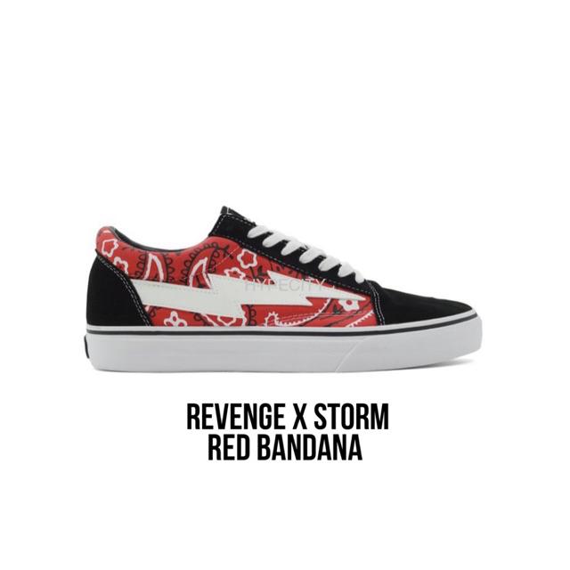 revenge x storm red bandana