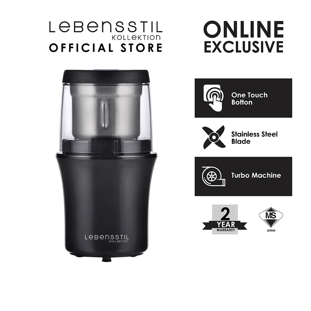 Lebensstil Kollektion Electric Turbo Coffee Grinder LKCG4013X