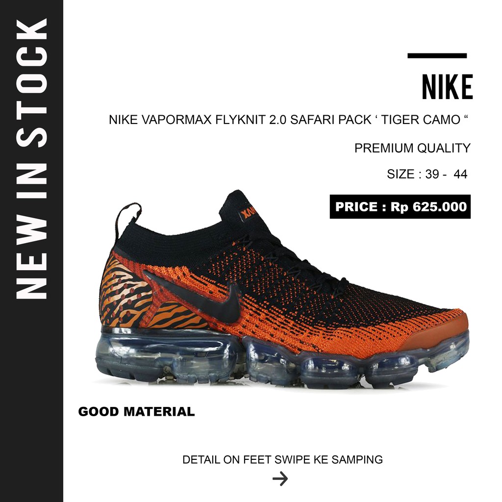 nike vapormax safari tiger