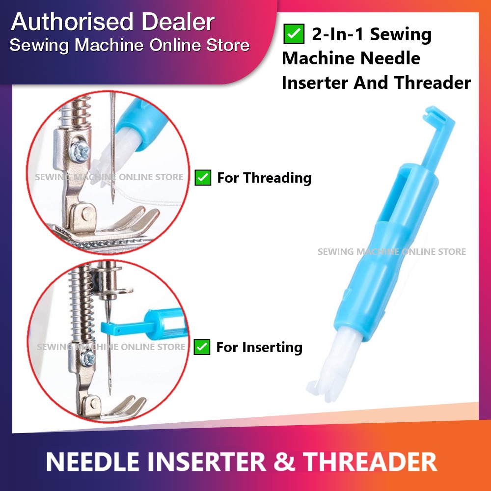 🔥READY STOCK 🔥Sewing Machine Needle Inserter And Threader / Sewing