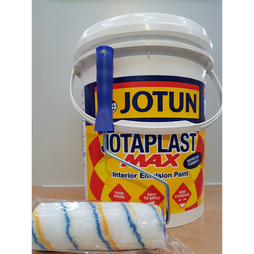 Jotun Jotaplast Max 18l 0000 White Cat Kapur Water Based