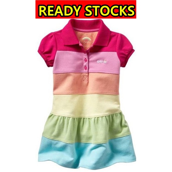 gap rainbow dress