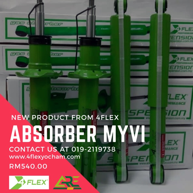 4flex Absorber Myvi Percuma 1 Tshirt Ekslusif 4flex 1 Sticker Pembelian Shopee Malaysia