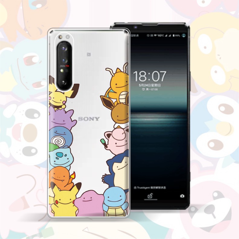 Sony Xperia1ii Mark2 Pokemon Go Anime Phone Case X5 10ii Xz3 Xzp Xz1 Shopee Malaysia