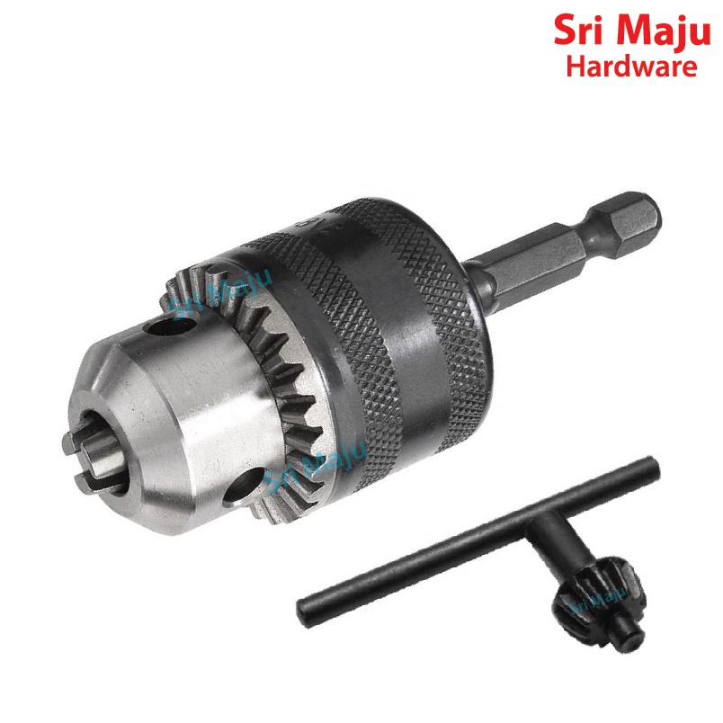 MAJU 9009 3pcs Hex Shank Drill Chuck Head Set 10mm Adapter Converter