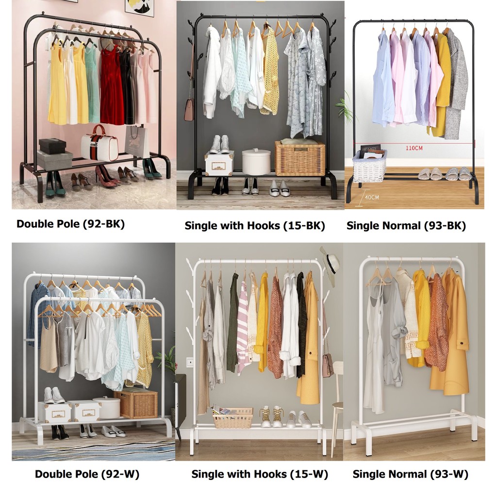 Tempat Gantung Baju/Mulig Rack/ Clothes Rack Hanging ...