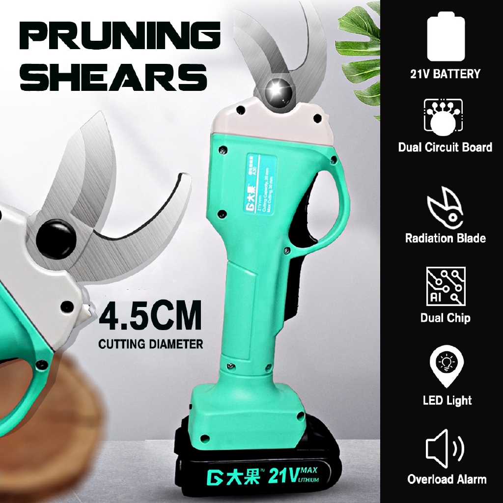 Home & Garden Rechargeable 36V Cordless Electric Pruning Shears
