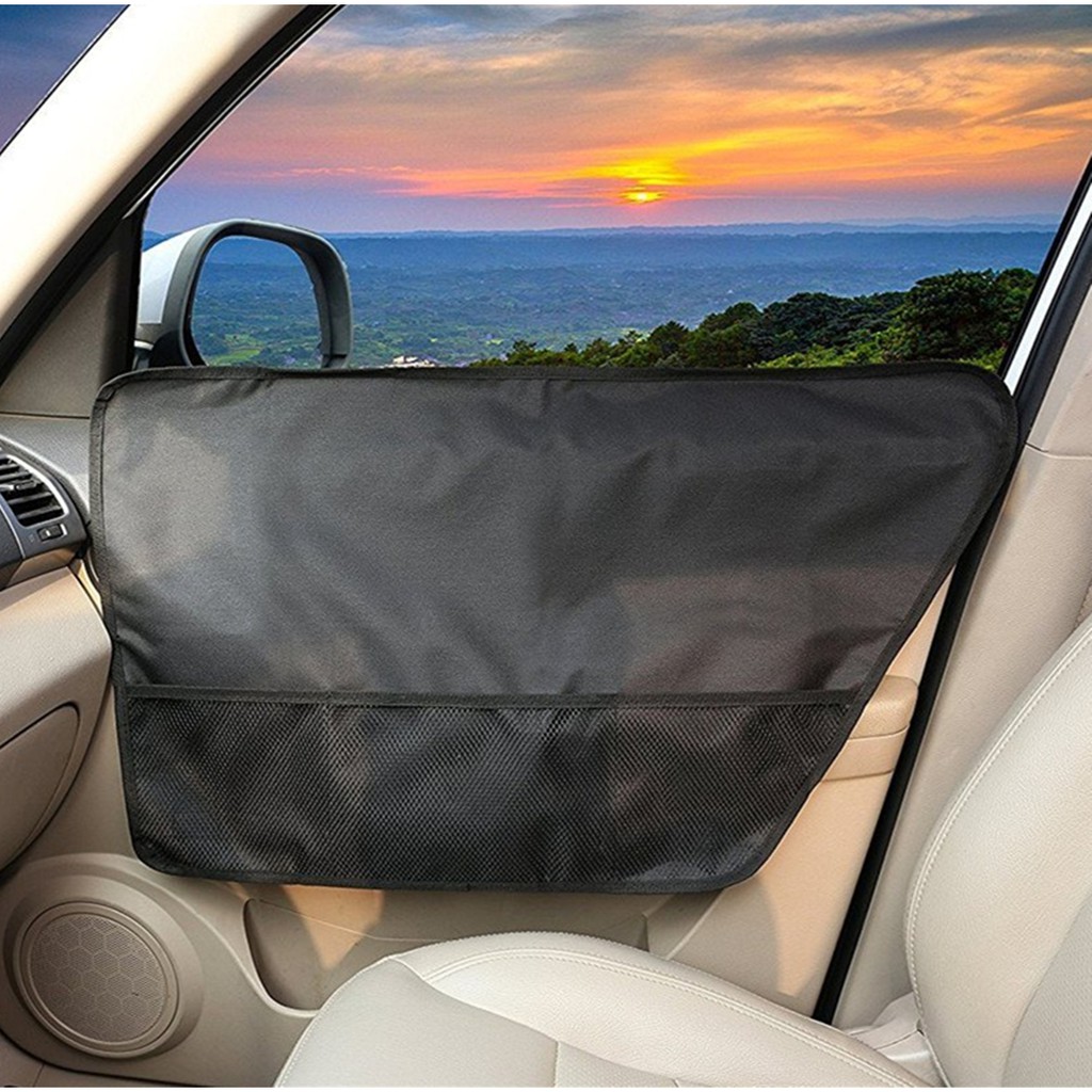 Waterproof Polyester Protector For Back Seat Doors Safe For Dogs
