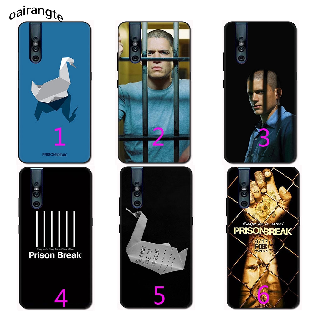 Prison Break Soft Phone Cover Case For Vivo V5 V7 V9 V11 V15 X9 S1