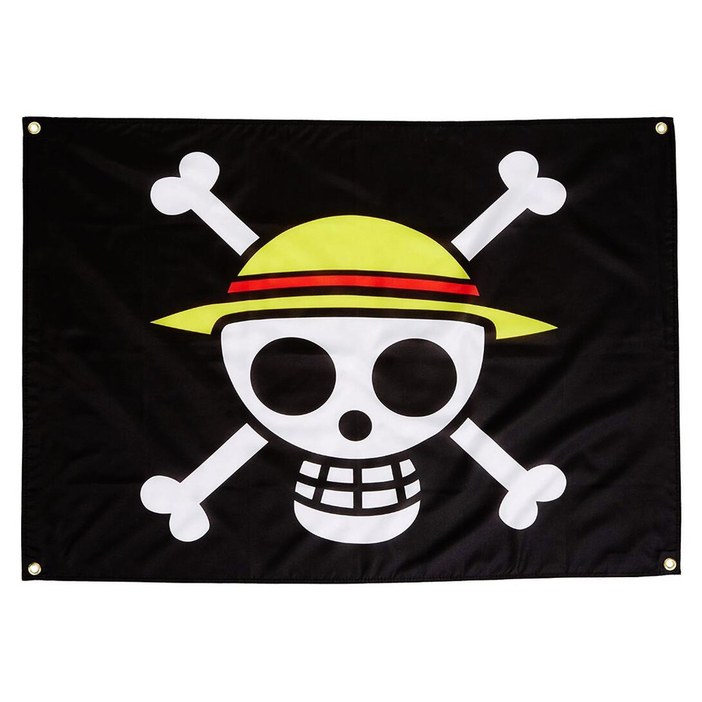 Luffy Flag Jolly Roger Pirate Flag 60cmx90cm High Quality One Piece Home Decor Flags Ingatlan Energetika Home Garden