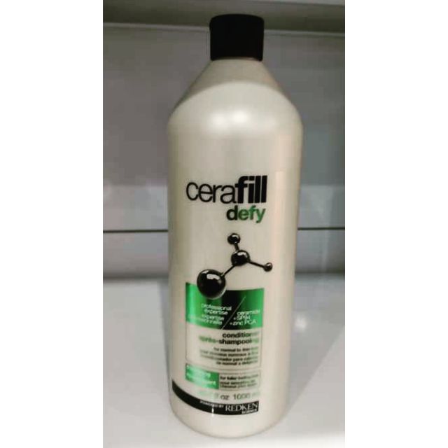 Redken Cerafill Defy Thickening Conditioner For Normal To Thin Hair 1000ml Shopee Malaysia