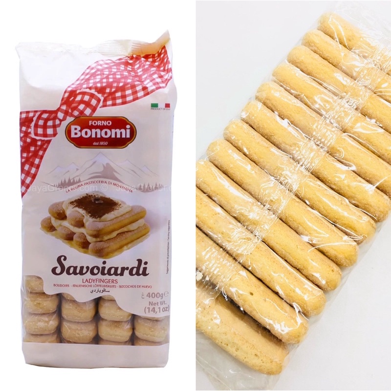 Forno Bonomi Savoiardi Ladyfingers 100gm (Tiramisu Biscuit) | Shopee ...