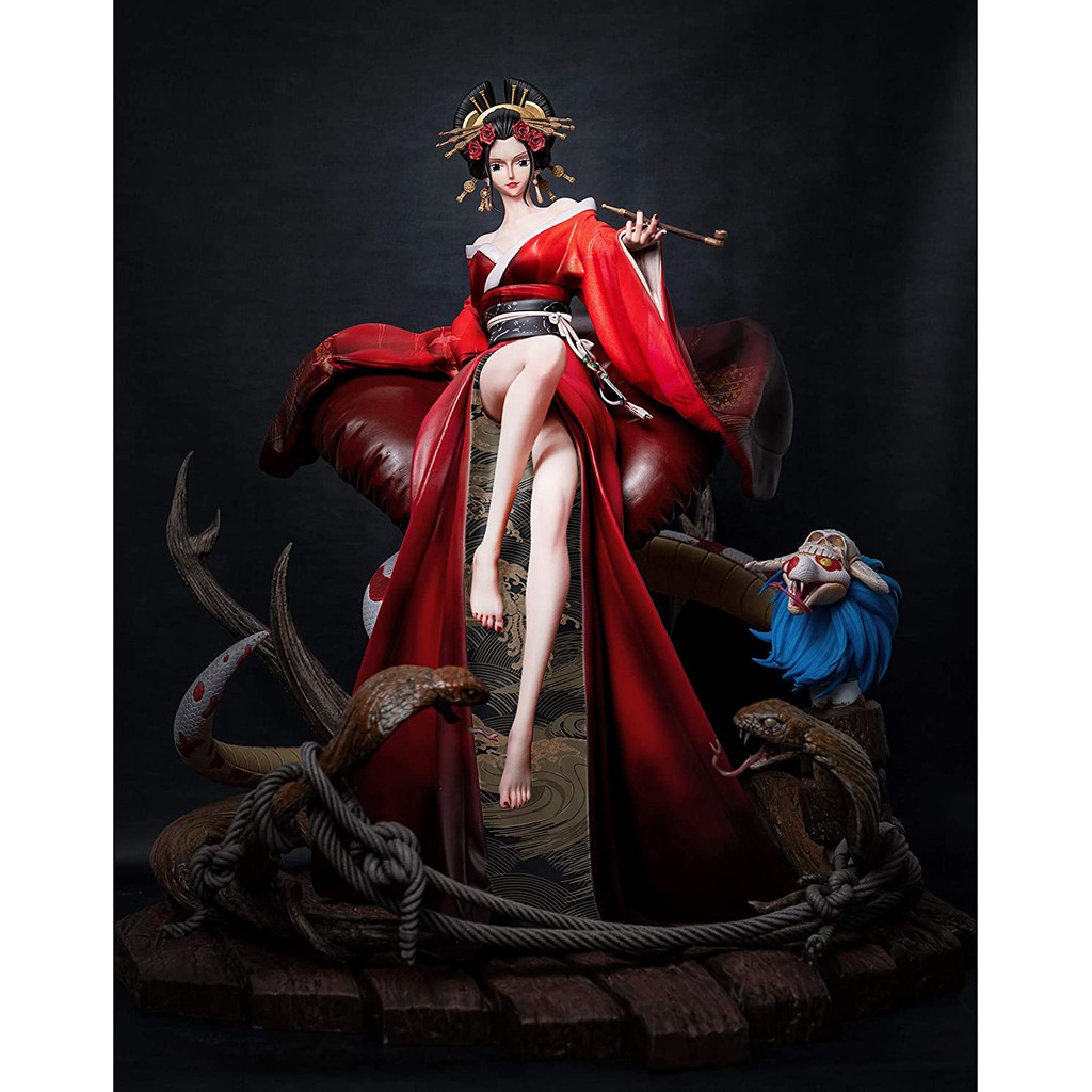 One Piece Seven Warlords Of The Sea Pirate Empress Boa Hancock 1 6 Scale Painted Figure Shopee Malaysia