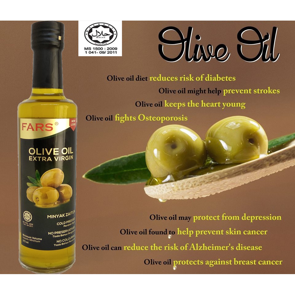 Extra Virgin Olive Oil Evoo Turkey 250ml Malaysia