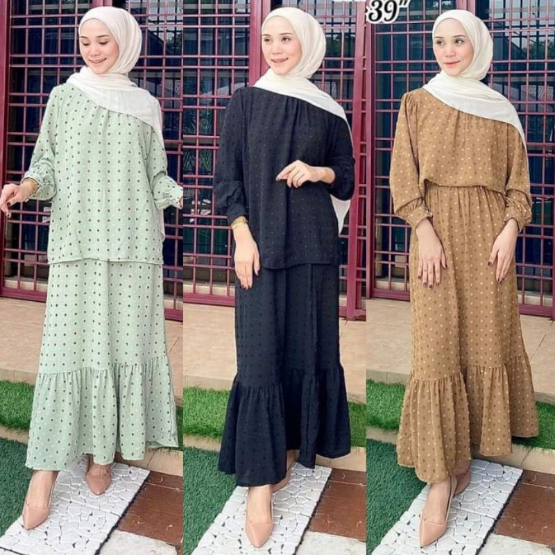 🔥 KURUNG MODERN SULAM / KURUNG MODERN EMBROIDERY / SET SKIRT SULAM