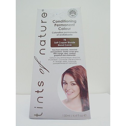 Tints Of Nature 7r Soft Copper Blonde Permanent Hair Dye