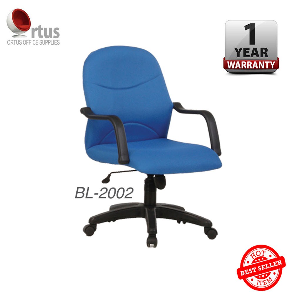 Low Back Office Chair - Office Furniture - Office Kerusi | Shopee Malaysia