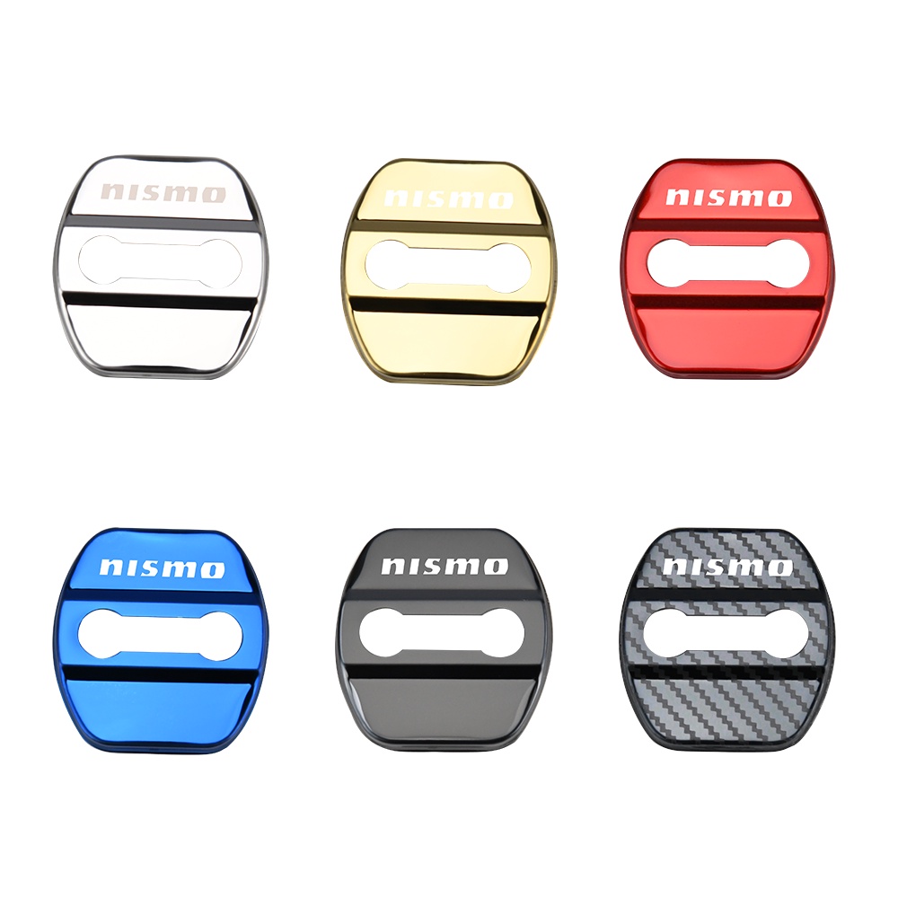 Must Durable 4PCS Car Door Lock Cover NISSAN SERENA X-TRAIL TEANA SYLPHY ALMERA Auto Protect Case Decoration