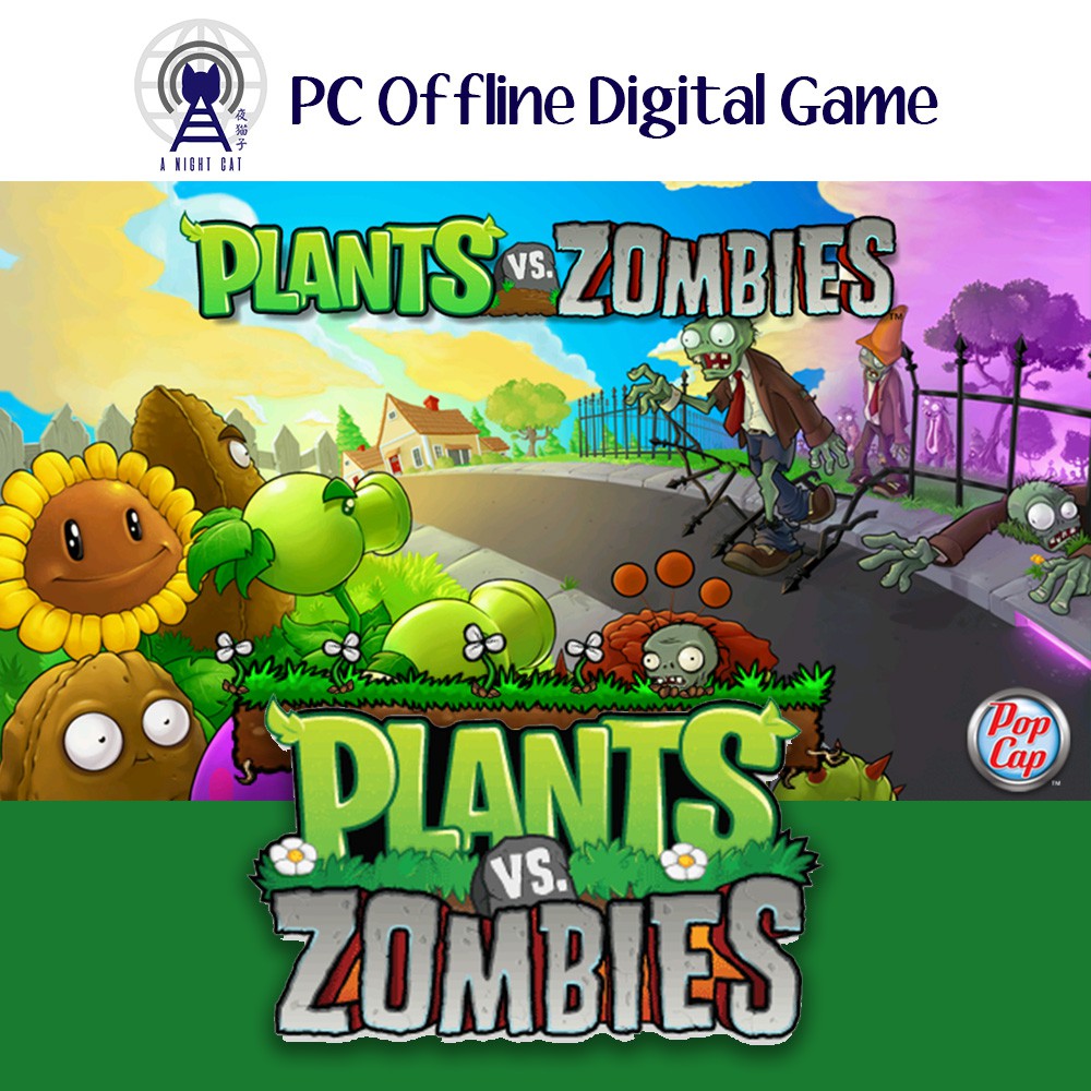 Digital PC Offline Game Plants VS Zombies Game Of The Year Official ...