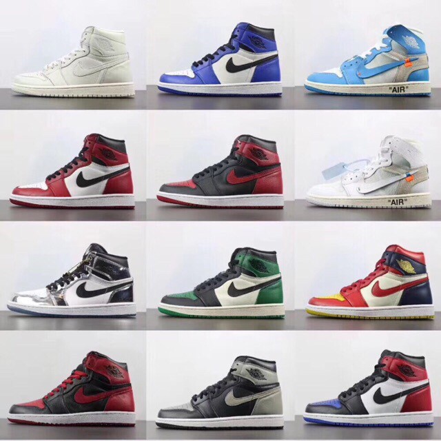 nike jordan 1 colours