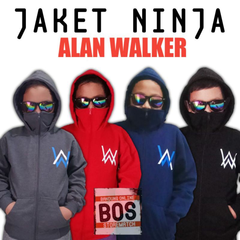 Original Alan Walker jacket for boys aged 4 to 15 years