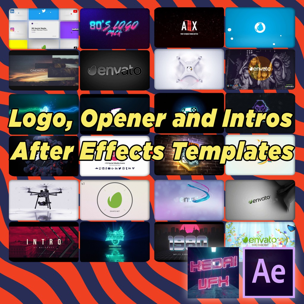 Logo, Opener and Intros Trailer Pack 1 | Gaming Business Trailer Social  Media Logo Animation After Effects Templates | Shopee Malaysia