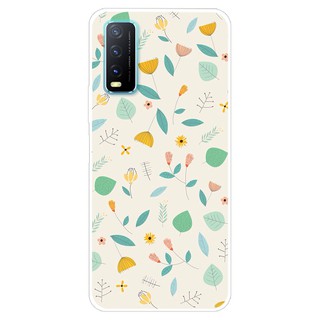 Vivo Y12s Case Soft Tpu Silicone Vivo Y12s Vivoy12s Casing Phone Case Back Cover Flowers Shopee Malaysia