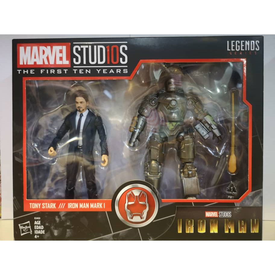 marvel legends 10th anniversary tony stark