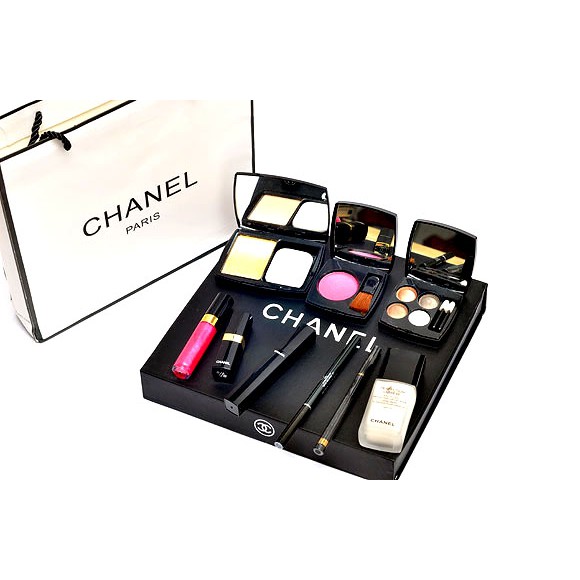 Cha Nel 9 In 1 Make Up Set Shopee Malaysia