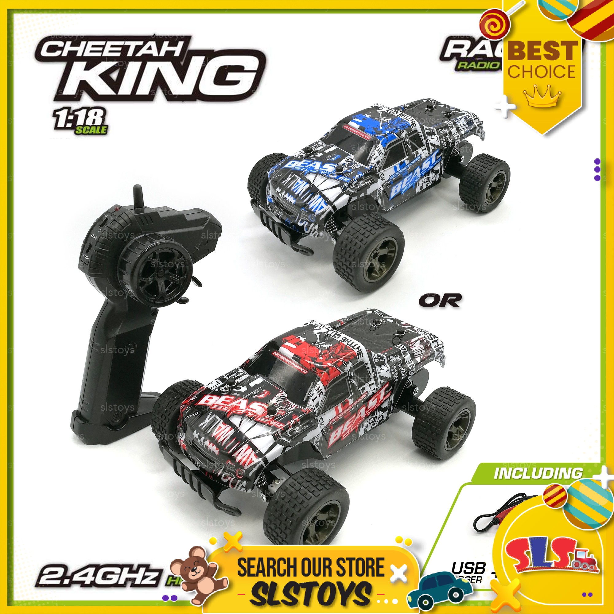 cheetah king rc car