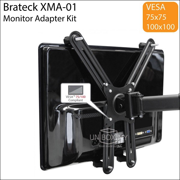 Brateck Xma 01 Monitor Mount Vesa Adapter Mount Bracket Kit