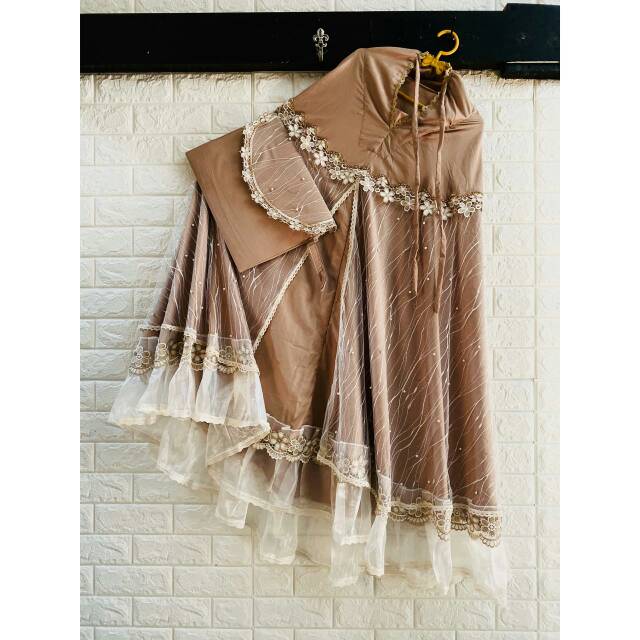 Luxurious tille mukena