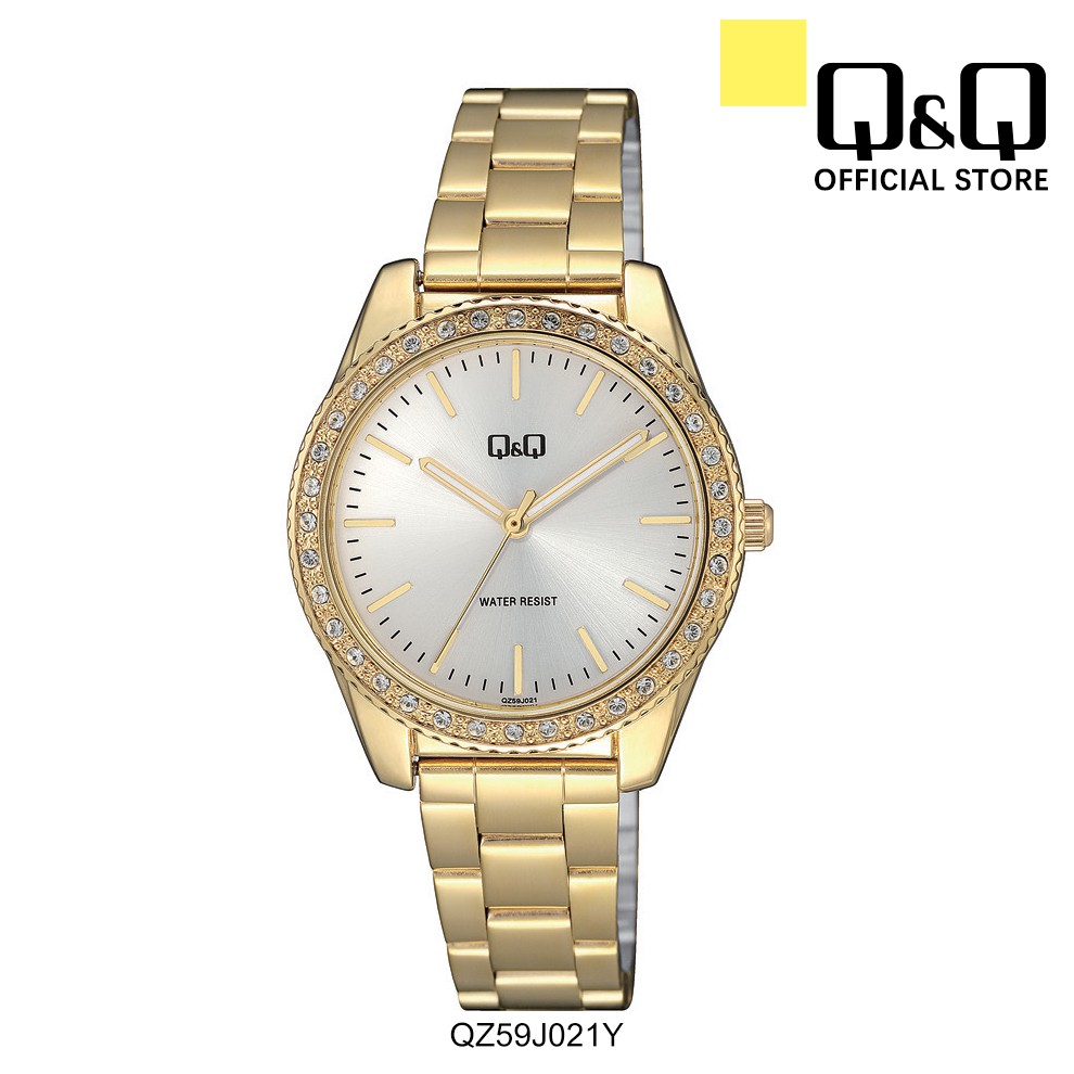 Q&Q Japan by Citizen Ladies' Stainless Steel Analogue Watch QZ59