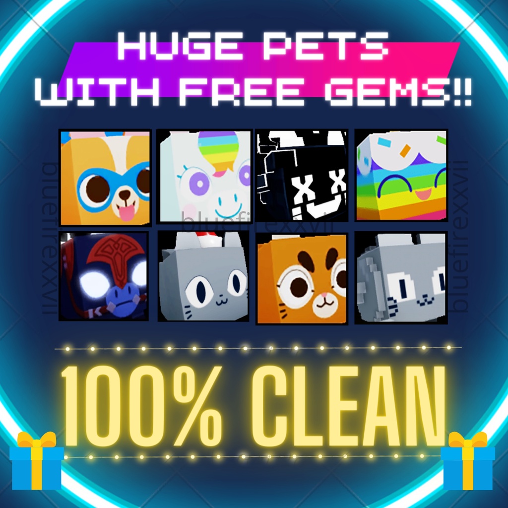 ROBLOX PET SIMULATOR X HUGE PETS!! Shopee Malaysia