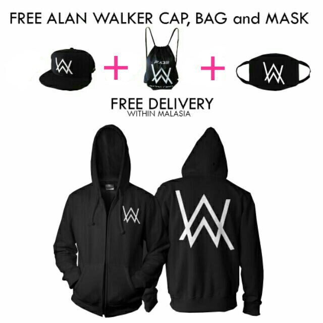 alan walker hoodie in pubg