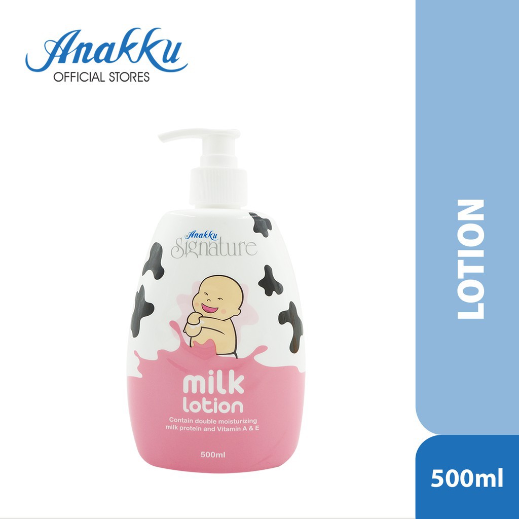 In Stock Anakku Signature Milk Lotion 500ml 165 801 Shopee Malaysia