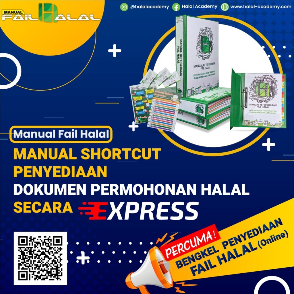 ‼️ LIMITED ‼️ [ TEMPLATE FAIL HALAL ] Panduan Shortcut Sediakan Dokumen Halal secara Express