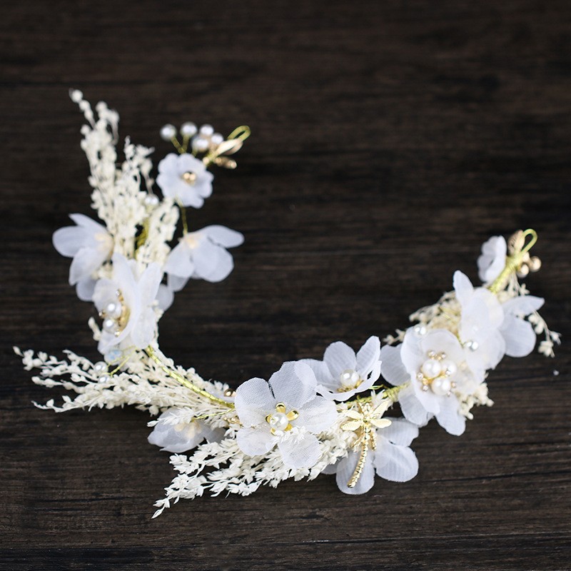 artificial floral crown