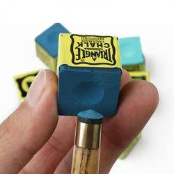 Versatile Have Various Colors Snooker Chalk / Pool cue Tip Billiards Chalks 台球杆巧粉巧克