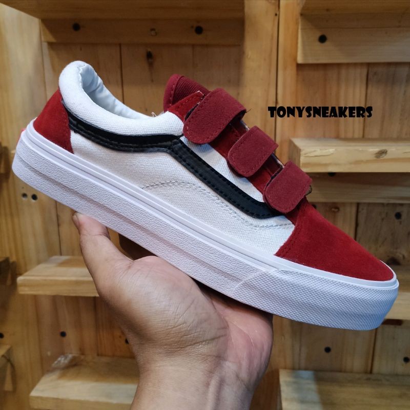 vans velcro sneakers