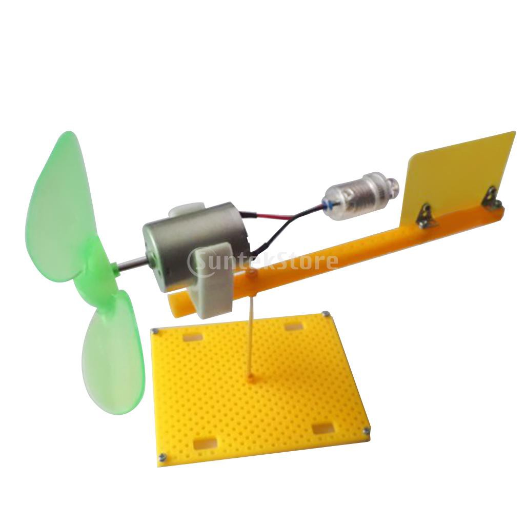 Mini Wind Generator Miniature Wind Turbine Model Set Kits Teaching Tool