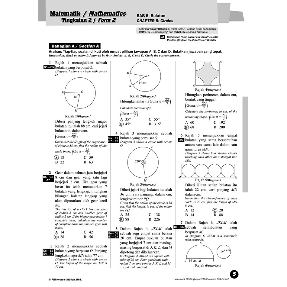 Kssm Pt3 Set Peta Visual Matematik Tingkatan 1 2 3 Shopee Malaysia