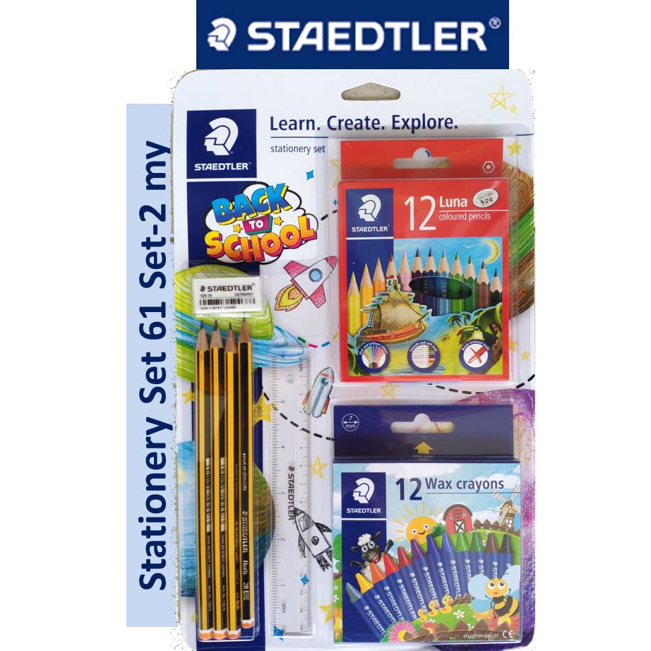 Staedtler School Stationery Set 61set 2 My Set Alat Tulis Sekolah