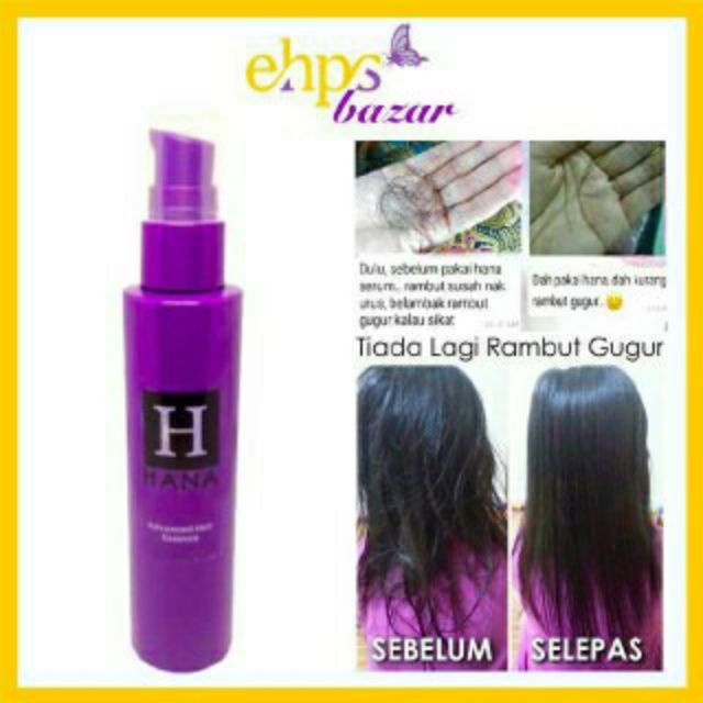 HANA ADVANCE HAIR ESSENCE SERUM VITAMIN  LURUS  RAMBUT  RAWAT 