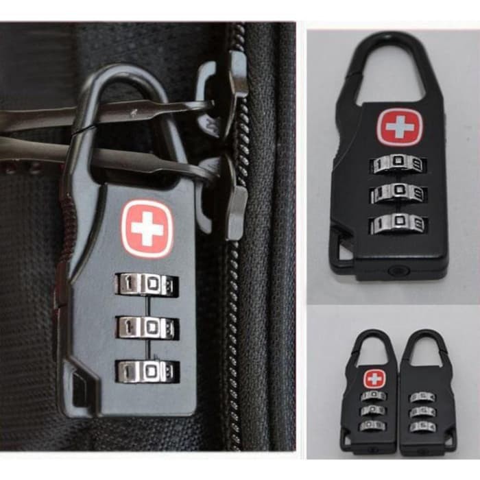swiss gear 3 dial combination lock