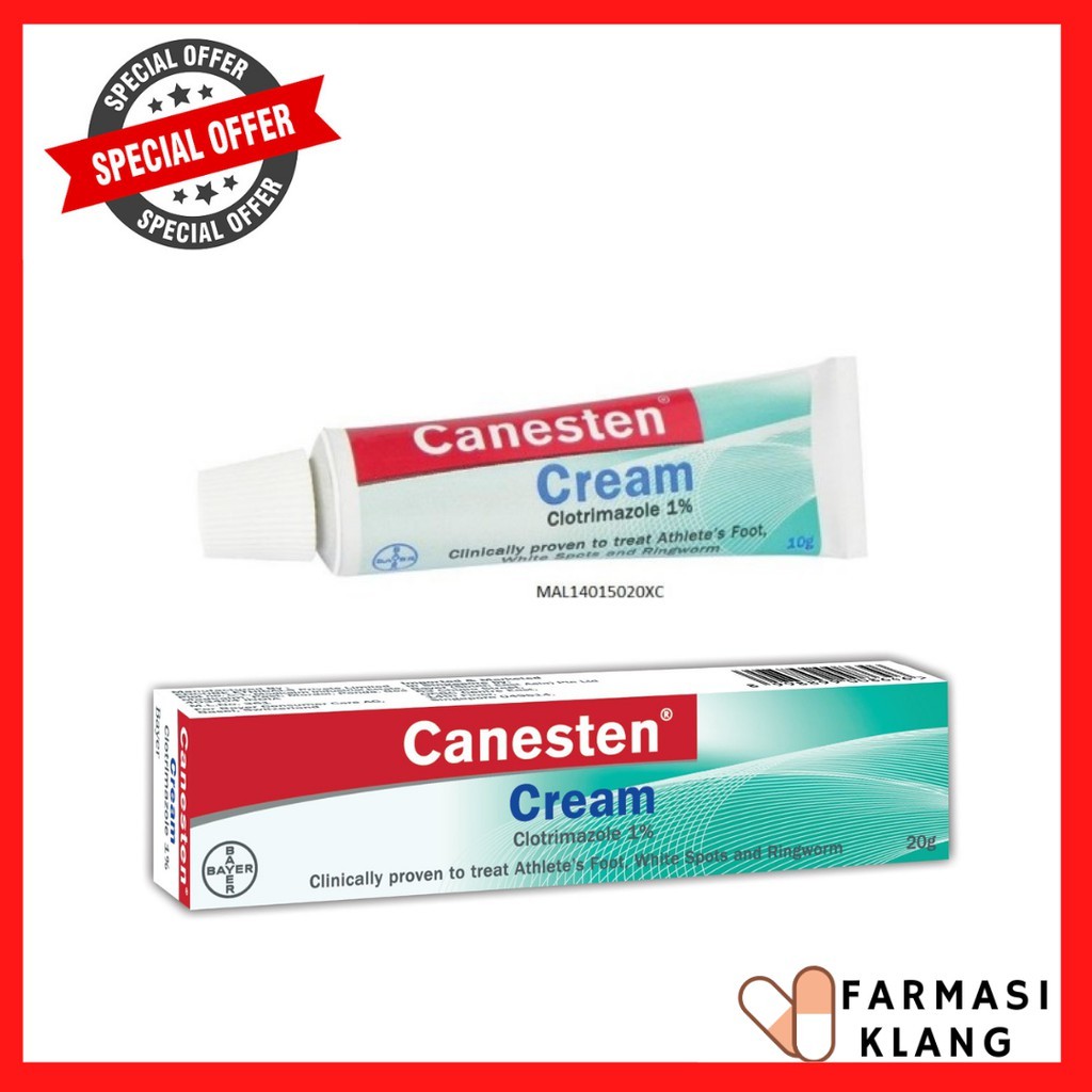 Buy Canesten Cream 10g 20g Ubat Kulat Panau Seetracker Malaysia