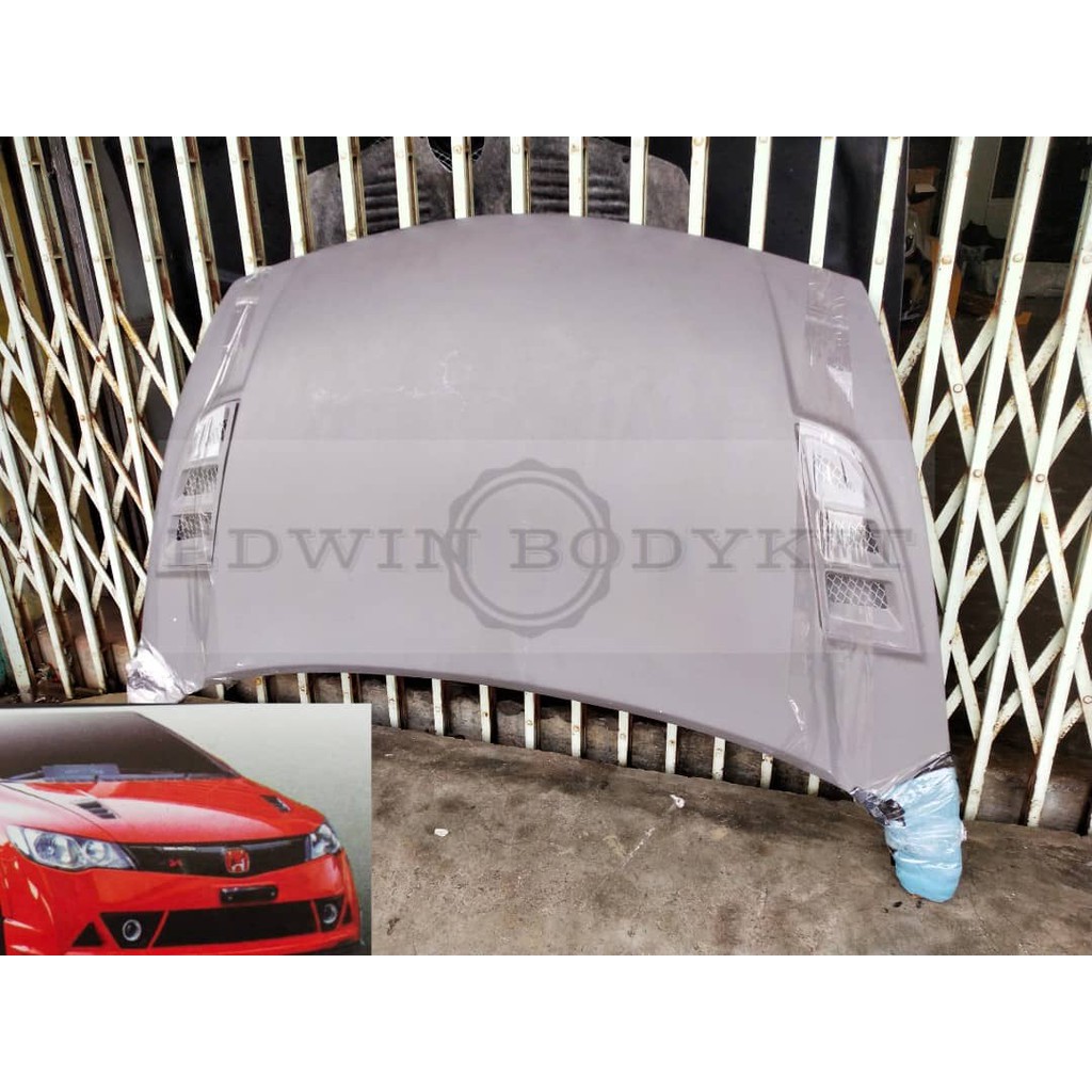 Civic Fd Mugen Rr Bonnet Hood Bodykit Bonet Honda Scoop Hidup Shopee Malaysia